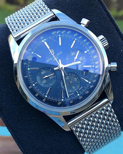 breitling transocean blu|breitling transocean vintage.